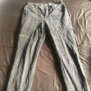 High waisted black mom  vintage jeans.